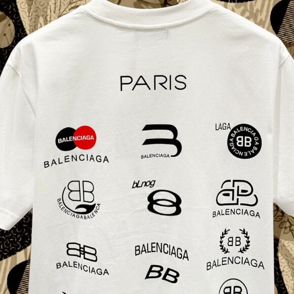 Balenciaga round neck short sleeve T-shirt - Picture 3 of 5